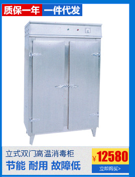 立式雙門(mén)不銹鋼高溫消毒柜 商用酒店專(zhuān)用高溫消毒柜 消毒碗柜